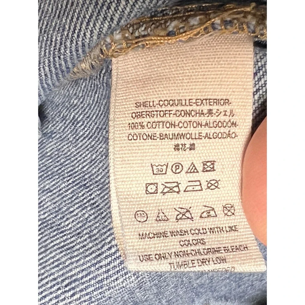 Free People Lace Up Denim‎ Micro Mini Skirt Blue Distressed Raw Hem Size 28 Boho